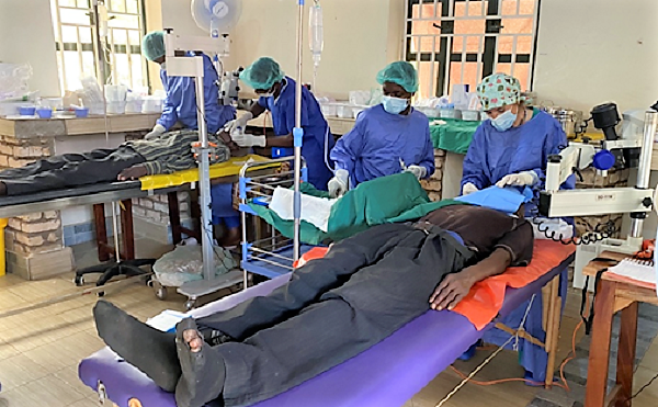 Campaña oftalmológica en Sudán del sur