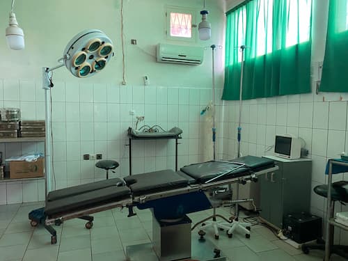 Quirófano de Batcham, en Camerún